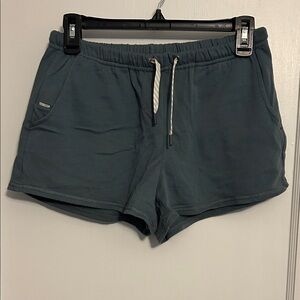 Vuori Slate Blue Knit Shorts